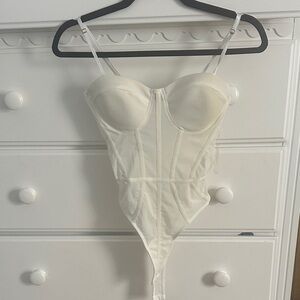Elegant White Bodysuit